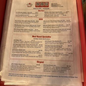 Hajis Restaurant & Catering - Indian Near Me - San Jose, California