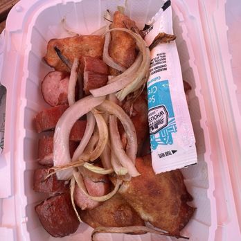 Kitchen Tribes - Pierogi and kielbasa - Salad Near Me - South Haven, Michigan Kitchen Tribes - Pierogi and kielbasa - Salad Near Me - South Haven, Michigan
