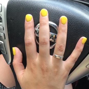 At Nails and Spa - Yellow is SNS - Nail Salons Near Me - Atlanta, Georgia
