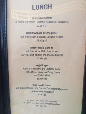 Menu photo 1 Rabbit Auckland, AUK