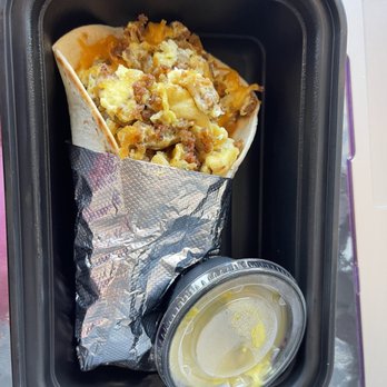 Drip Hand Wash & Detail - Turkey Sausage Breakfast Taco - Car Wash Near Me - Houston, Texas