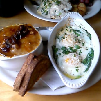 Lucky's Cafe - Steelcut oats had nice caramelized brown sugar on top and biscuits. - Coffee & Tea Near Me - Cleveland, Ohio Lucky's Cafe - Steelcut oats had nice caramelized brown sugar on top and biscuits. - Coffee & Tea Near Me - Cleveland, Ohio