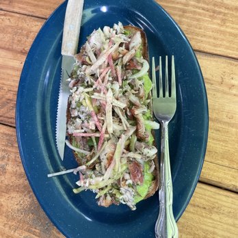 Sour Duck Market - Smoked Redfish Toast - Bakeries Near Me - Austin, Texas Sour Duck Market - Smoked Redfish Toast - Bakeries Near Me - Austin, Texas