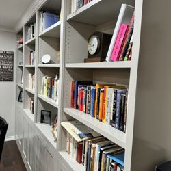 Luis Cervantes Trim work - Built in bookshelves