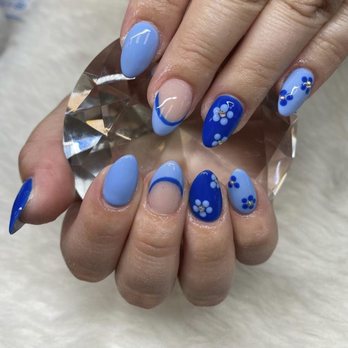 Relax Nails Spa - Almond shape - Nail Salons Near Me - Delano, California