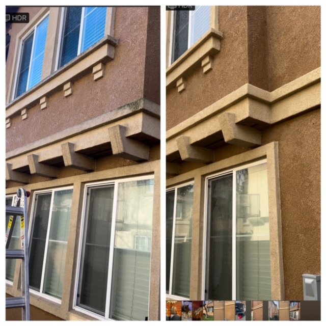 Slide of Pressure Applied Soft Wash