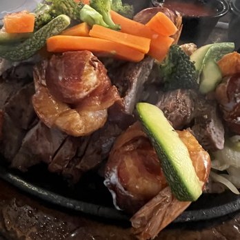 Ernesto's Fine Mexican Food - Our fajitas and yes the shrimp are bacon wrapped. - Mexican Near Me - McKinney, Texas Ernesto's Fine Mexican Food - Our fajitas and yes the shrimp are bacon wrapped. - Mexican Near Me - McKinney, Texas
