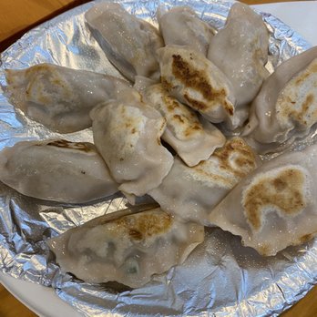Tasty Dumpling - 12 Pork Shrimp Chives Dumplings - Chinese Near Me - Falls Church, Virginia Tasty Dumpling - 12 Pork Shrimp Chives Dumplings - Chinese Near Me - Falls Church, Virginia