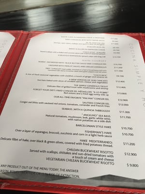 Menu photo 4 Aquí Está Coco Santiago, RM