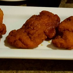 The Miner's Pub - Chicken tenders with buffalo sauce