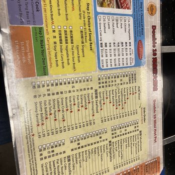 Double 10 Mini Hot Pot - Interesting way of taking orders, I definitely wish more places ordered food like this; extremely efficient. - Hot Pot Near Me - Madison, Wisconsin Double 10 Mini Hot Pot - Interesting way of taking orders, I definitely wish more places ordered food like this; extremely efficient. - Hot Pot Near Me - Madison, Wisconsin