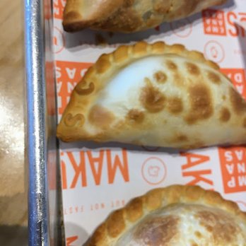 Makus Empanadas - Letters stamped so you know which is which - Empanadas Near Me - Durham, North Carolina