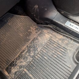 Before: passenger side: full of a weeks worth of caked on mud Before: passenger side: full of a weeks worth of caked on mud