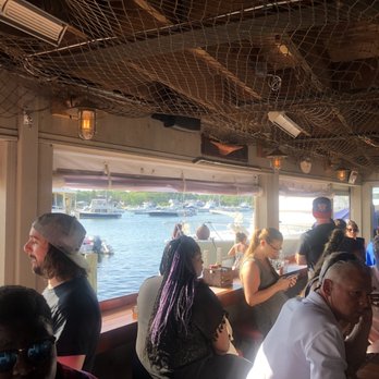 Nancy's - The restaurant upstairs, outside area. There is an inside area as well. - Seafood Near Me - Oak Bluffs, Massachusetts