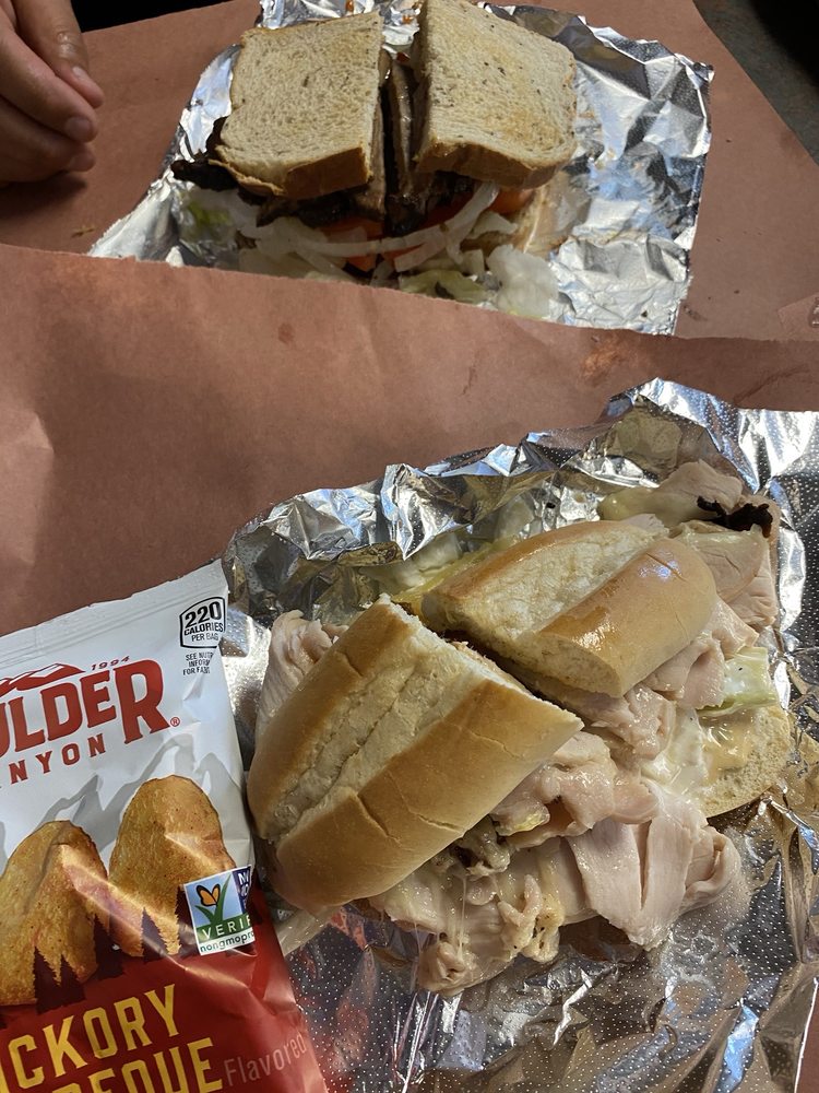 Food from Speed's Hangar Deli