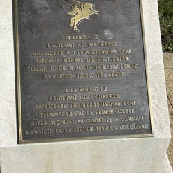 Pegasus Bridge - Plaque