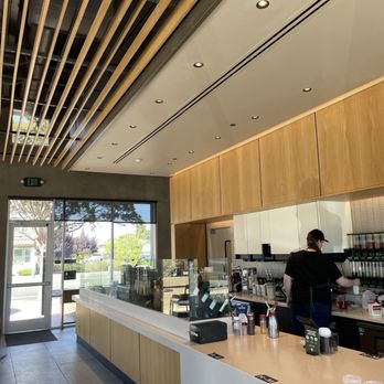 Starbucks - Inside (coffee making station) - Coffee & Tea Near Me - Los Gatos, California