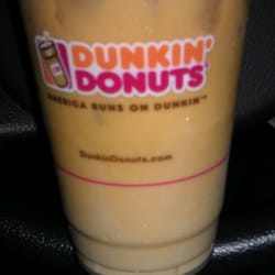 Dunkin' - Iced coffee