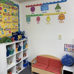 Sonshine Children's Center - Our Book Corner has a variety of picture books, puppets, soft "book buddies" and comfortable seating.