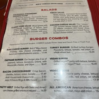 Bob’s Big Boy - Menu part 2 - American Near Me - Burbank, California