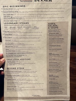 Menu photo 1 LongHorn Steakhouse Idaho Falls, ID Menu photo 1 LongHorn Steakhouse Idaho Falls, ID