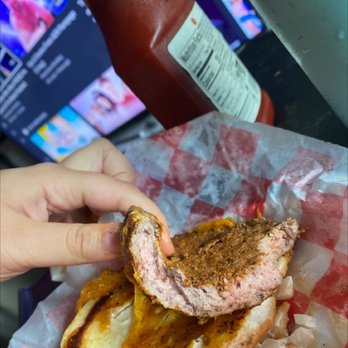 Bubba's Texas Burger Shack - Burger patties shouldn't bend, it was a taco seasoned sponge and my boyfriend and I disposed of 20 bucks. Save your money. - Burgers Near Me - Houston, Texas