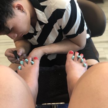 Luxor Nails and Spa - Basic pedi! - Nail Salons Near Me - Gladstone, Oregon