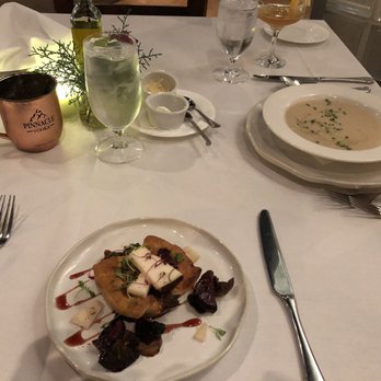 Undercurrent Restaurant - Duck Confit Tart and Cauliflower soup. - French Near Me - Greensboro, North Carolina Undercurrent Restaurant - Duck Confit Tart and Cauliflower soup. - French Near Me - Greensboro, North Carolina