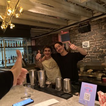 Tittle Tattle Bar - The two Liams! 3 thumbs up! - Cocktail Bars Near Me - Montreal, Quebec Tittle Tattle Bar - The two Liams! 3 thumbs up! - Cocktail Bars Near Me - Montreal, Quebec