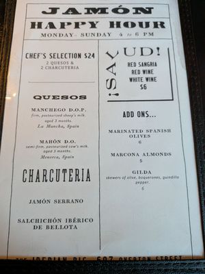 Menu photo 2 The Iberian Pig Nashville, TN