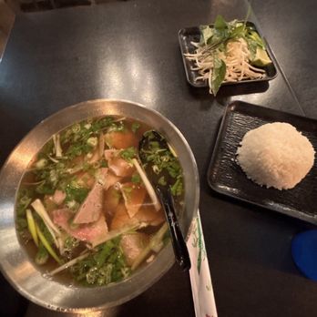 Pho Kitchen - Beef Pho and a side if white rice - Desserts Near Me - San Jose, California Pho Kitchen - Beef Pho and a side if white rice - Desserts Near Me - San Jose, California
