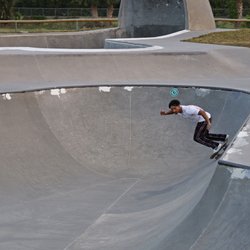 Cocoa Beach Skate Park - Skater and skatepark.