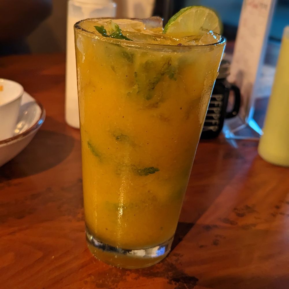 Pio Pio Latin Cuisine - Passion Fruit Mojito - Peruvian Near Me - Orlando, Florida Pio Pio Latin Cuisine - Passion Fruit Mojito - Peruvian Near Me - Orlando, Florida