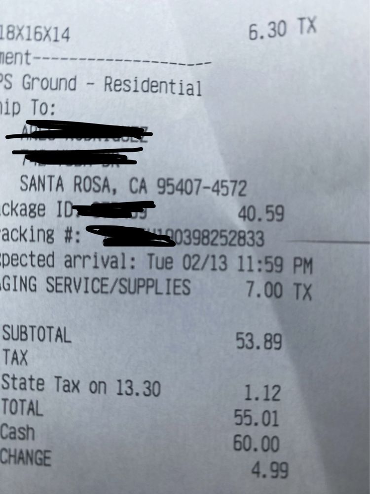 THE MAILROOM SHIPPING & BUSINESS CENTER Updated September 2024 32