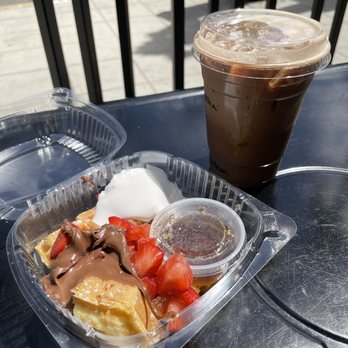 Molinos Coffee - Waffle Bites & Peanut Butter Latte - Coffee & Tea Near Me - Riverside, California Molinos Coffee - Waffle Bites & Peanut Butter Latte - Coffee & Tea Near Me - Riverside, California