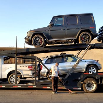 ABC Auto Shipping - My Rav4 being loaded on the truck. - Vehicle Shipping Near Me - Irvine, California