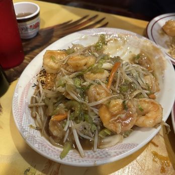 Yen Ching - The Special Pan Fried Noodles with Shrimp - Chinese Near Me - DeKalb, Illinois Yen Ching - The Special Pan Fried Noodles with Shrimp - Chinese Near Me - DeKalb, Illinois