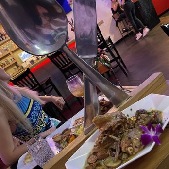 Deluxe Fun Dining - Coco champagne chicken - Bars Near Me - Charlotte, North Carolina