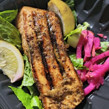 La Marsa Bloomfield Hills - Salmon Filet - Middle Eastern Near Me - Bloomfield Hills, Michigan
