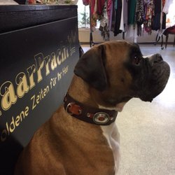 Friseur Haarpracht - Hunde sind natürlich auch willkommen