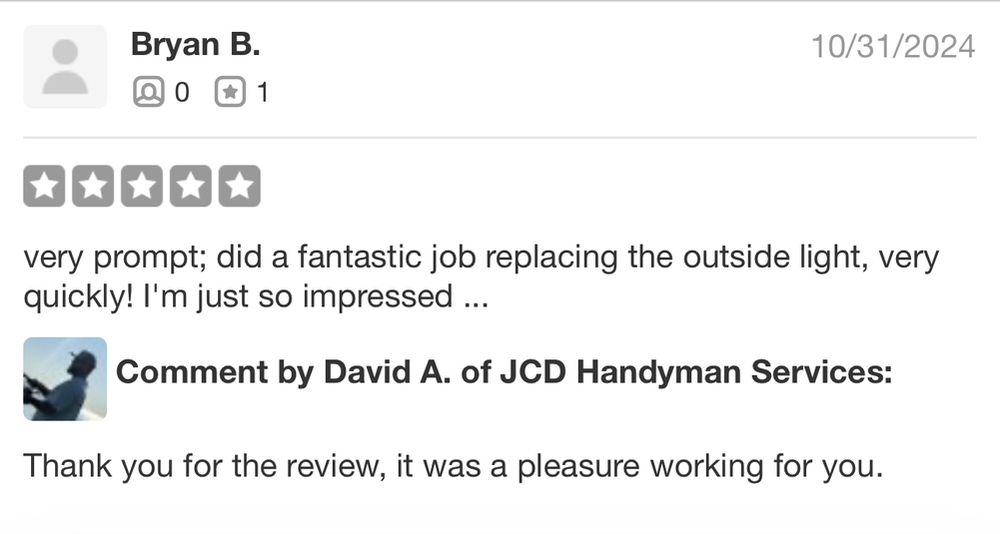 Slide of JCD Handyman Services