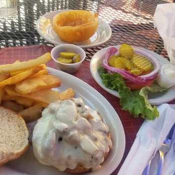 Doc Pierce's Restaurant - Burger and fries, rings... - Steakhouses Near Me - Mishawaka, Indiana