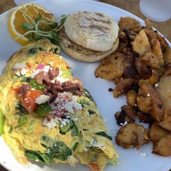Honey's Bistro - Greek omelette - Breakfast & Brunch Near Me - Encinitas, California Honey's Bistro - Greek omelette - Breakfast & Brunch Near Me - Encinitas, California