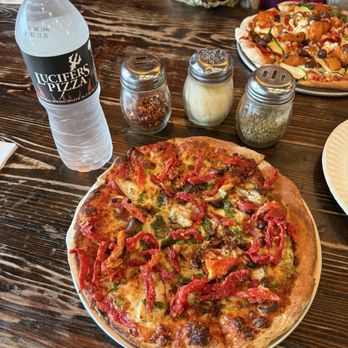 Lucifers Pizza - Chicken Basil and Pesto Pizza - Pizza Near Me - Los Angeles, California Lucifers Pizza - Chicken Basil and Pesto Pizza - Pizza Near Me - Los Angeles, California
