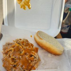 Gold Soul BBQ - Pulled Pork BBQ sandwich