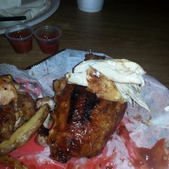 The Beach Bully - Bbq chicken with potato salad and fries - Barbeque Near Me - Virginia Beach, Virginia The Beach Bully - Bbq chicken with potato salad and fries - Barbeque Near Me - Virginia Beach, Virginia