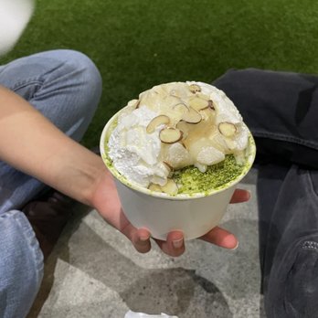 Okbingsul - Green tea bingsoo - Shaved Ice Near Me - Buena Park, California Okbingsul - Green tea bingsoo - Shaved Ice Near Me - Buena Park, California