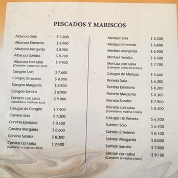 Restaurant La Pica de Emeterio - Menu 6 - Seafood Near Me - Concón, VS