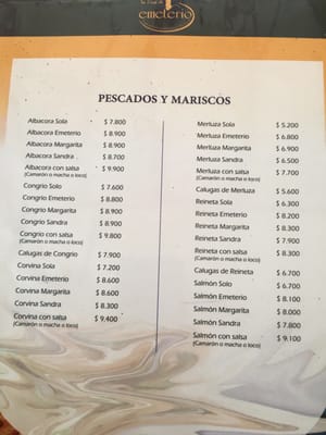 Menu photo 3 Restaurant La Pica de Emeterio Concón, VS