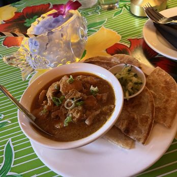 Top Burmese - Chicken Curry w/Paratha bread - Burmese Near Me - Portland, Oregon Top Burmese - Chicken Curry w/Paratha bread - Burmese Near Me - Portland, Oregon